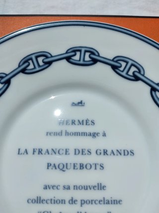 Hermès La France Des Grands Paquebots Piatti Herme