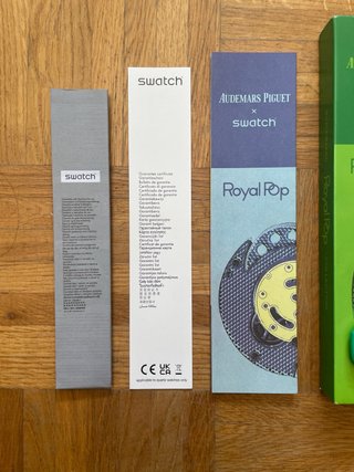 Swatch x Audemars Piguet Green Eight