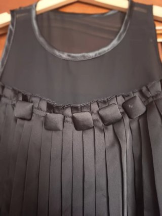 Vestido negro tipo años 20