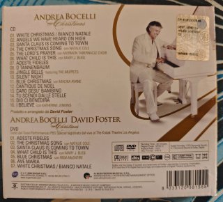 CD Andrea Bocelli My Christmas.
