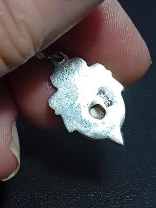 Pendientes Plata Ley Ojo Tigre