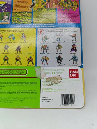 SHREDDER Tartarughe Ninja 1988
