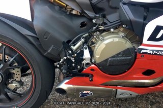 Estriberas retrasadas DUCATI PANIGALE V2 2020 2024