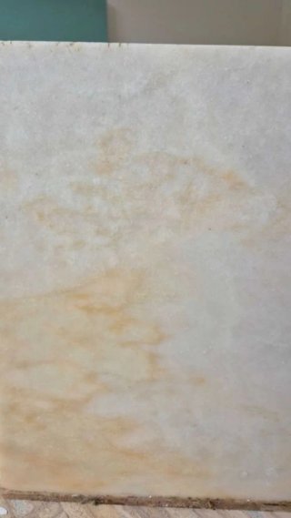 Lote 2 Pedras Mármore Creme + Retalhos