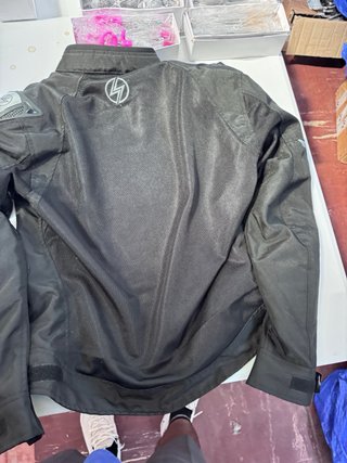 Giacca Moto STORM Nera Uomo Taglia M
