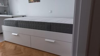 Colchón, somier y estructura de cama