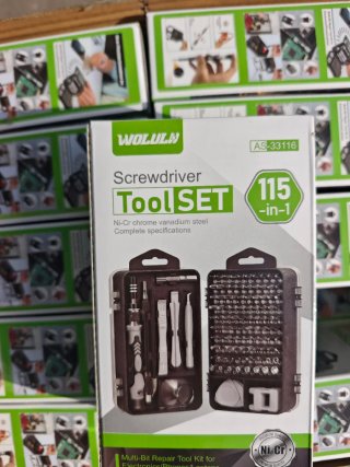Kit Cacciaviti Precisione 115 in 1