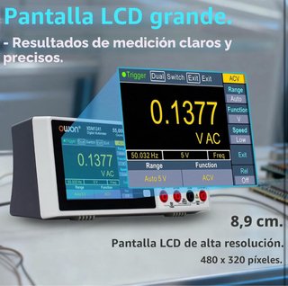 Multimetro de taller OEON XDM 1241