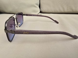 Gafas de sol Cartier degradado azul/morado