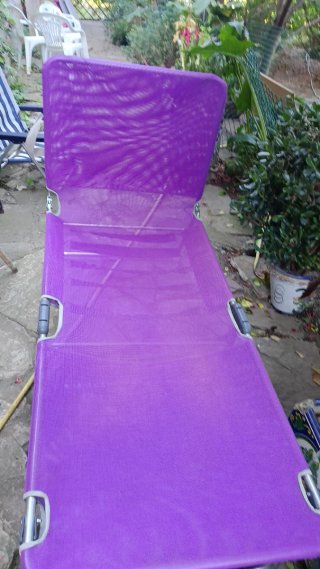 Tumbona plegable para playa