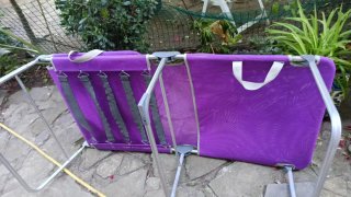 Tumbona plegable para playa