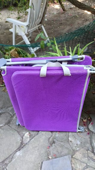 Tumbona plegable para playa