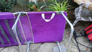 Tumbona plegable para playa