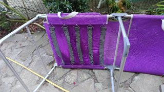 Tumbona plegable para playa