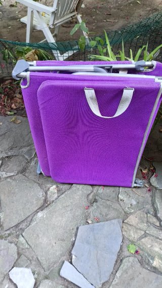 Tumbona plegable para playa