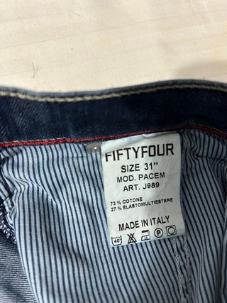 Vaqueros cortos FIFTY FOUR Skinny Fit