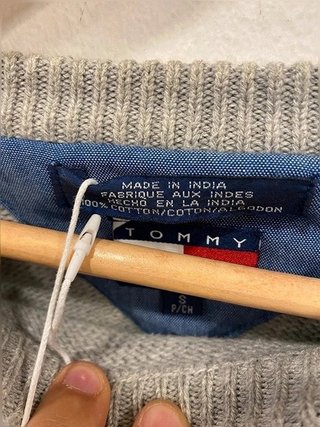 Jersey Cuello Redondo Tommy Jeans Navy Gris...