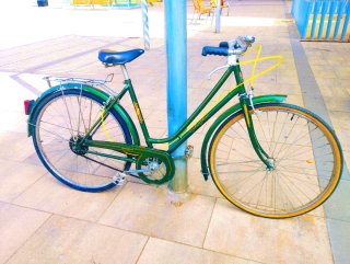 Bicicleta Peugeot Verde Vintage Funciona bien