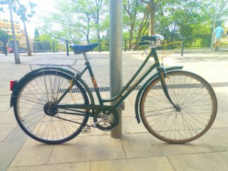 Bicicleta Peugeot Verde Vintage Funciona bien