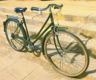 Bicicleta Peugeot Verde Vintage Funciona bien