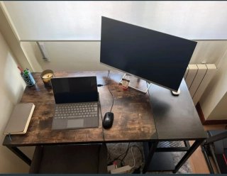 Mesa escritorio estilo industrial