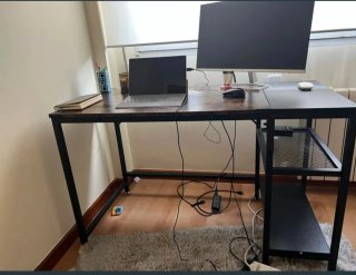 Mesa escritorio estilo industrial
