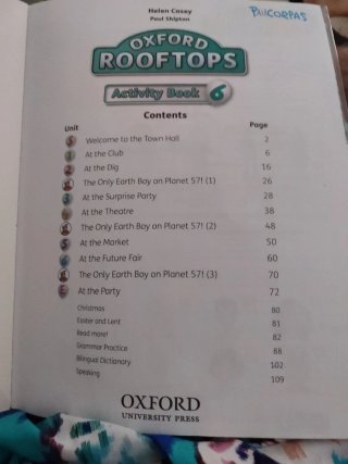 Oxford rooftops class book 6 y activity book 6