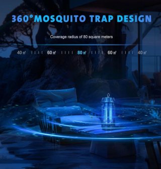 Lámpara Mata Mosquitos