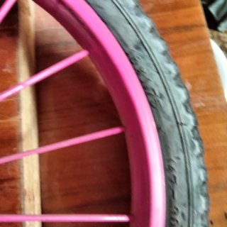 2 Ruedas de Bicicleta Infantiles Rosa