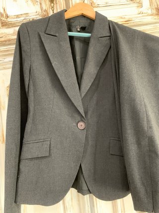 Traje Zara Basic Negro Talla S/36