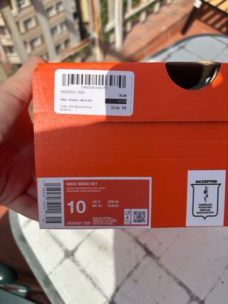 Nike Mind 001 Slides Negro Talla 44 Nuevas