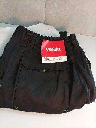 Pantalón Velilla Talla 42 Negro Multibolsillos