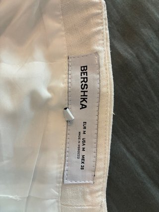 Chaleco Halter Bershka Blanco
