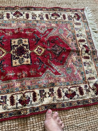 Tappeto in viscosa 86x65