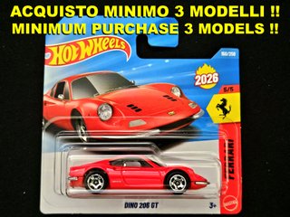 Hot Wheels Ferrari Dino 206 GT