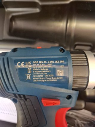 BOSCH TALADRO PERCUTOR GSB 18V-45 NUEVO (CUERPO)