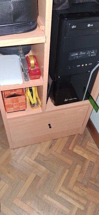 Mesa de PC de madera