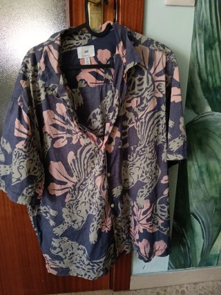 Camisa H&M Estampada Talla M