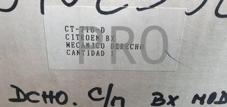 espejo citroen BX derecho nuevo