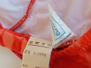 Costume intero vintage taglia XL colore rosa