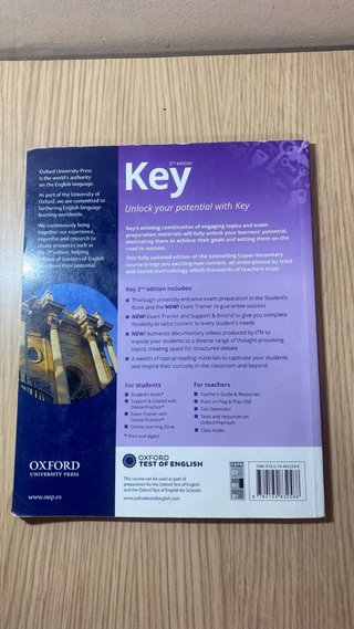 Key Bachillerato 2e 2 Student Book (Spain)