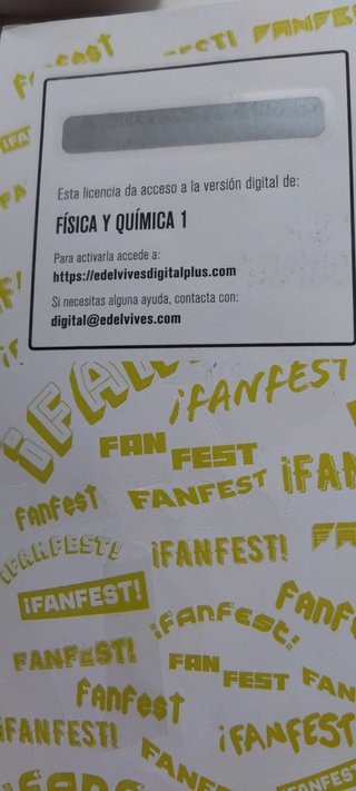 Física y Química 1 Bachillerato
