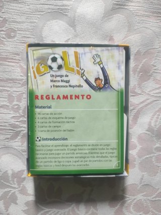 ¡Gol! Juego de cartas