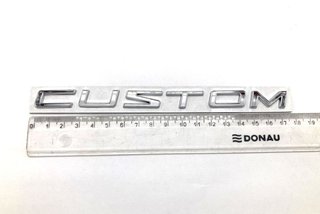 EMBLEMA TRASERO LETRAS FORD CUSTOM CROMADO 2649