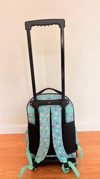 Mochila con ruedas Ocean's Wave floral