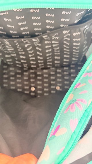 Mochila con ruedas Ocean's Wave floral