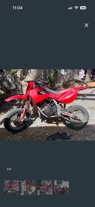 Moto infantil motocross NO CHINA 49c franco morini