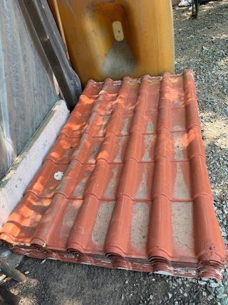 Tejas PVC 2m x 1.20m