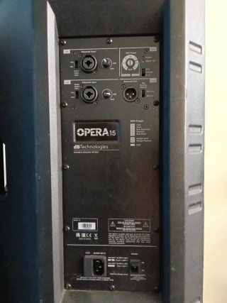 Altavoces db Technologies Opera 15 Amplificados