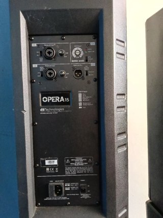 Altavoces db Technologies Opera 15 Amplificados